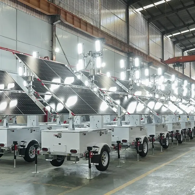 Mobile Lighting Tower for Sale by BIGLUX 7