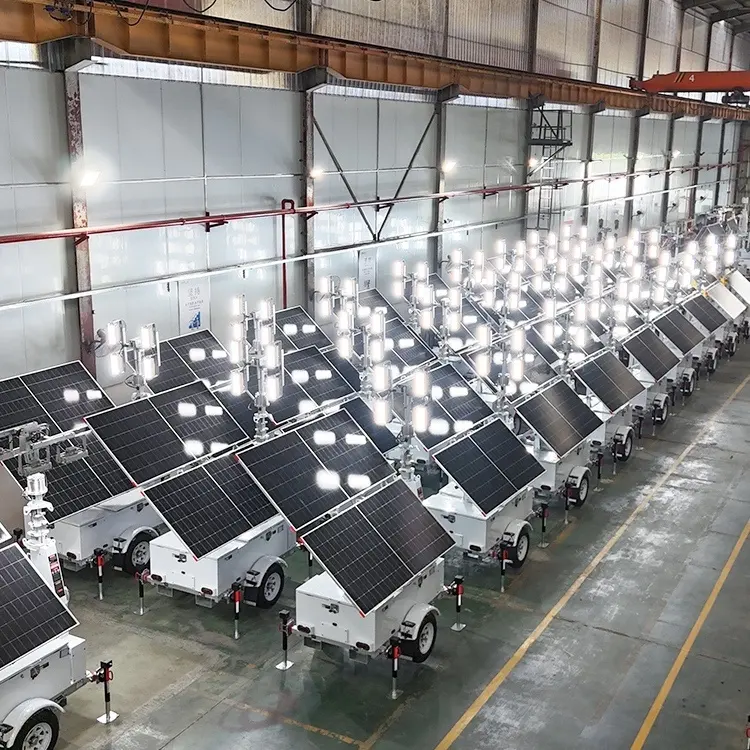 Mobile Lighting Tower for Sale by BIGLUX 8