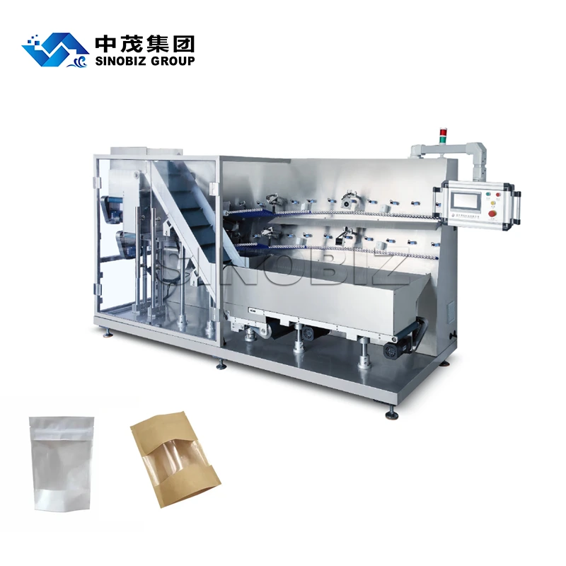 BHLD-500 Dual-Channel Automatic Bagging Machine High-Speed Servo Bag Arrangement Equipment with GMP Compliant 1