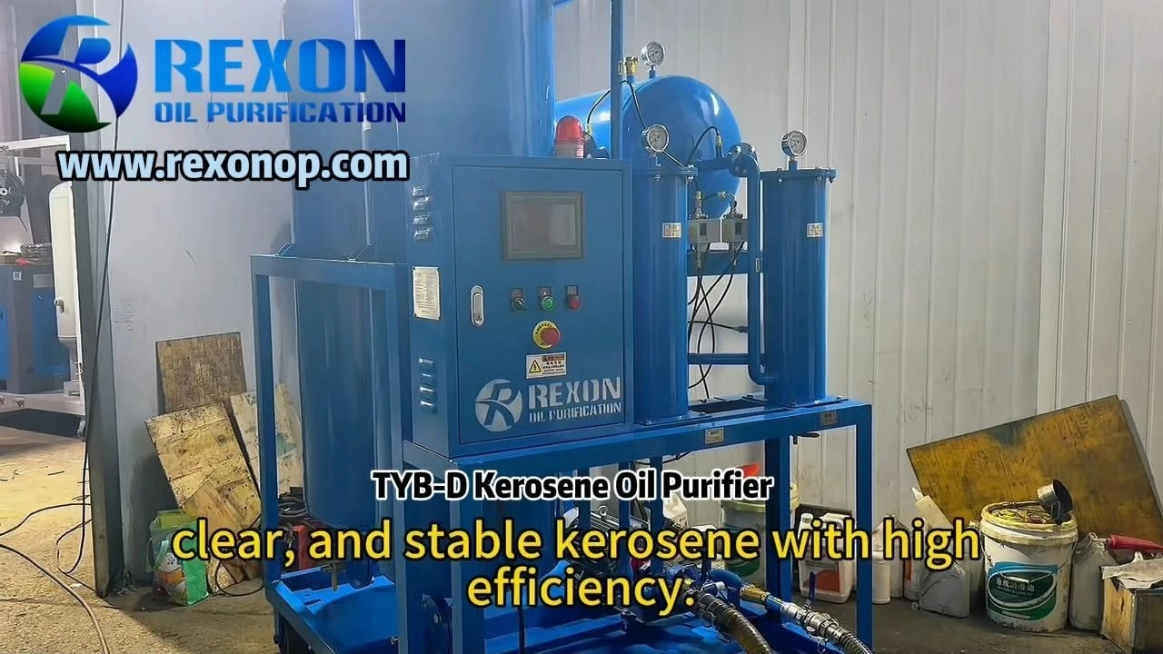 Series TYB-D Coalescing Separation Type Diesel and Kerosene Oil Purifier 1