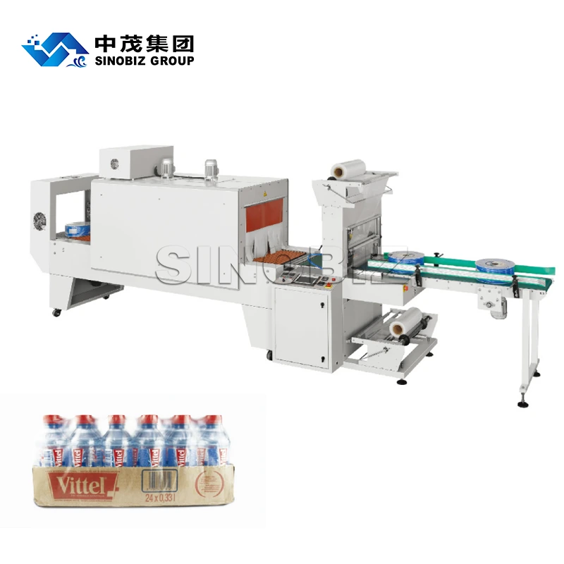 BMD-800B Automatic Sleeve Sealing and Shrink Packing Machine High-Speed PE Film Sleeve Wrapping and Shrinking Equipment 1