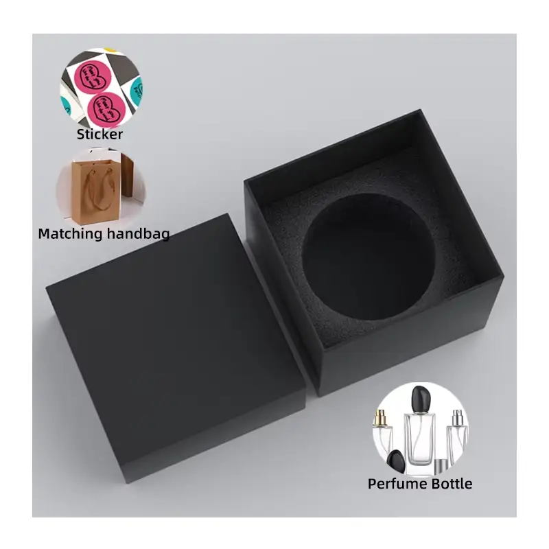علبة هدايا عطور فاخرة وعالية الجودة من علامة تجارية مميزة، مناسبة لمجموعات هدايا العطور الرجالية لمختلف المناسبات. 1