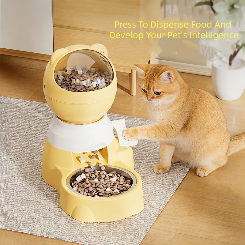 Roadreign Gravity SmartFeeder | Anti-Wet Beard Waterer & Puzzle Push Feeder 2