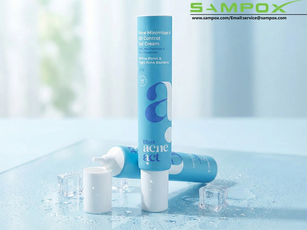 Matte Cyan PE Tube with Precision Nozzle Tip 30g 20mm 1