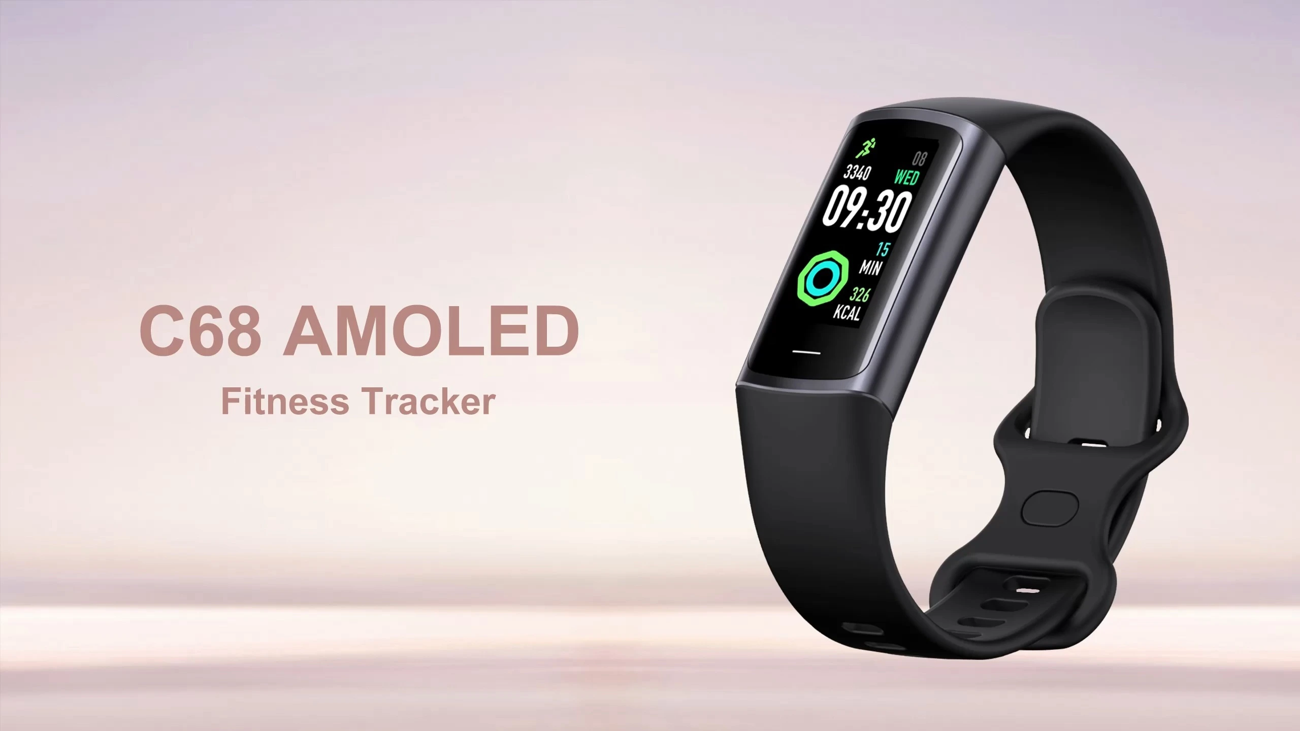 Hot Selling Multilingual for Smart Bracelet for Sports Sleep Heart Rate Blood Oxygen Health Monitoring AMOLED 1