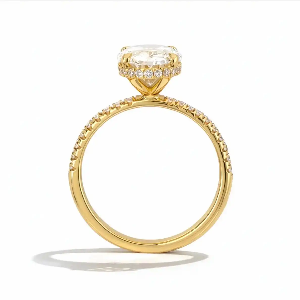 Messi Jewelry Customize Lab Diamond Ring 1