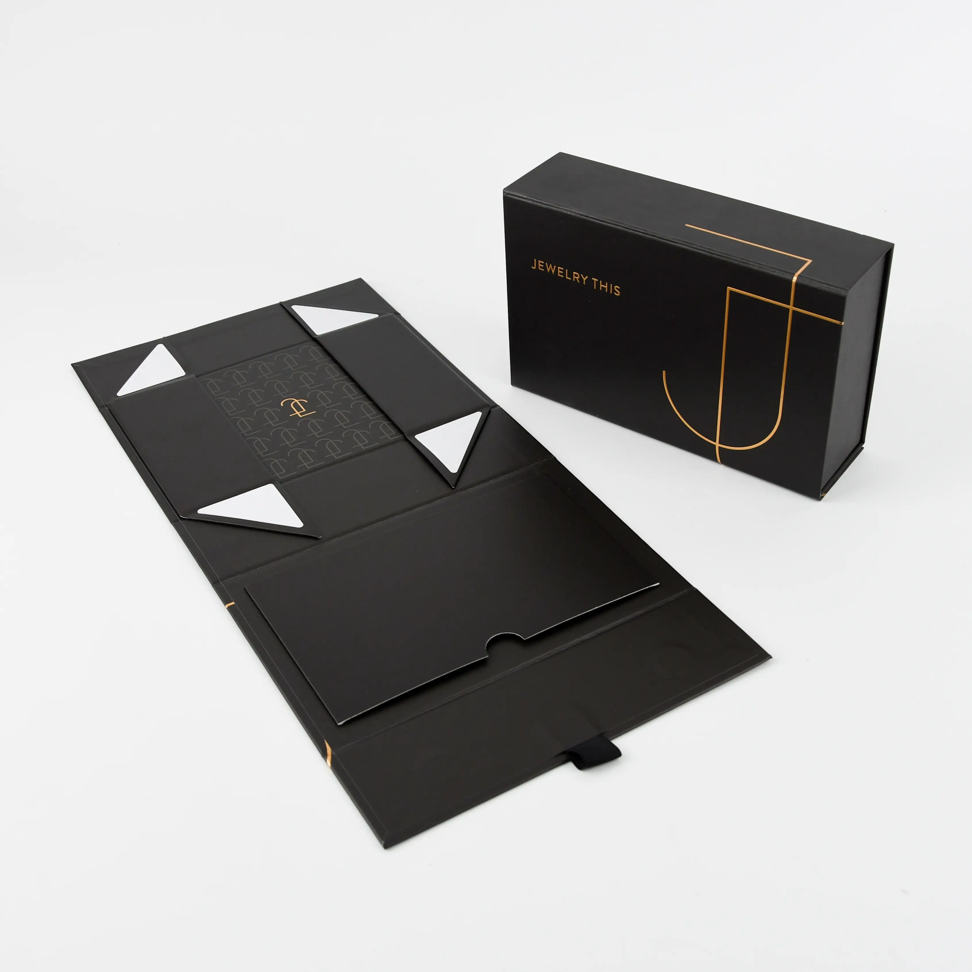 Black Folding Box Waterproof Stain Resistant Portable Factory 1