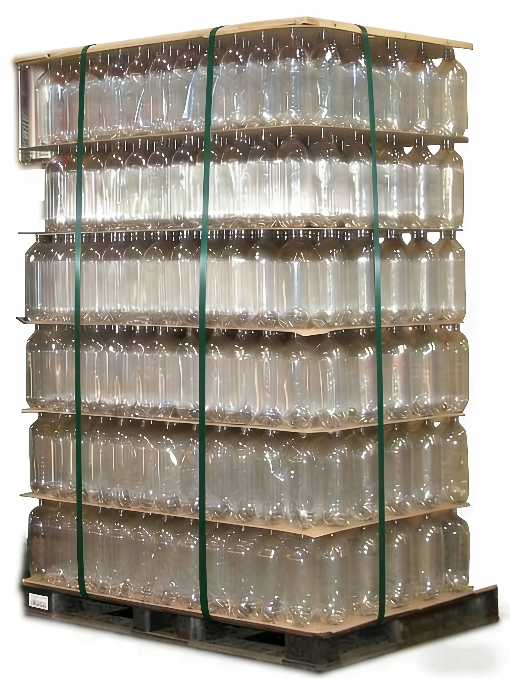 Bottle Pallet Packaging Line With Anticollision Design and Sealed Freshness Protection 1