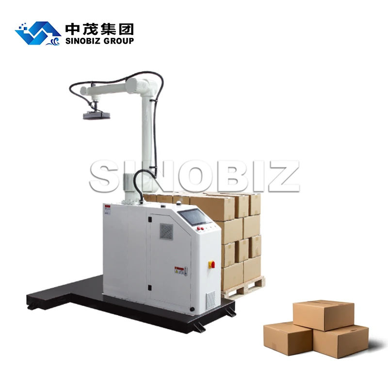 High Efficiency Robot Collaborative Palletizing Workstation for Logistics and Manufacturing 1