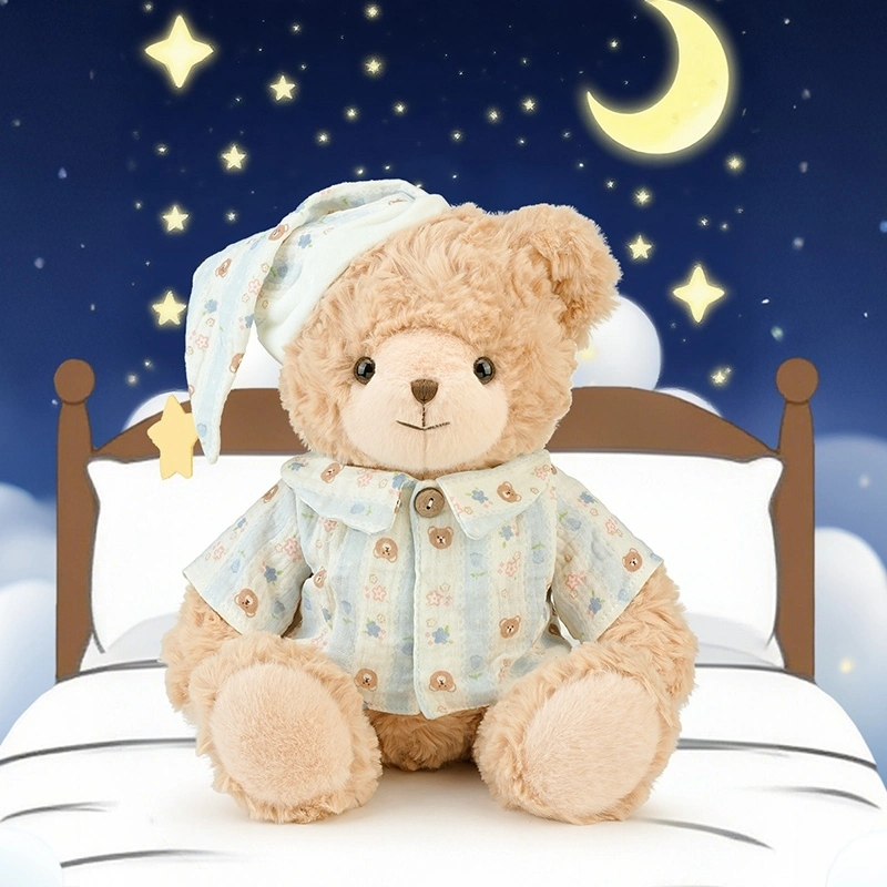 Yortoob Cute Pajamas Bear Plush Toy 25cm Soft Plush Doll for Collection & Gifting 1