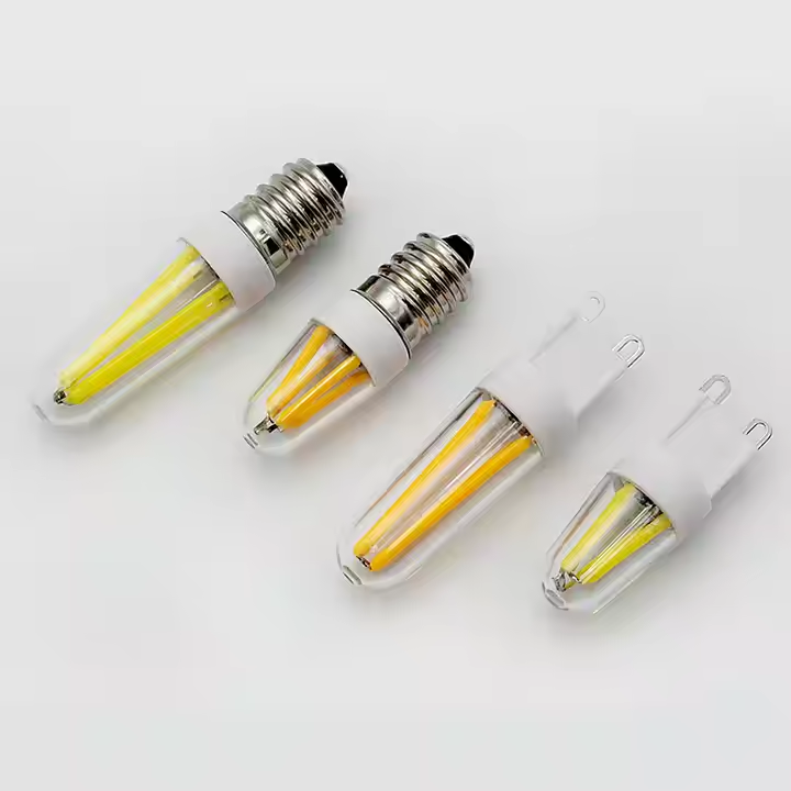 E14 2W Line Dimmable MIni LED Filament Bulbs Warm White 2