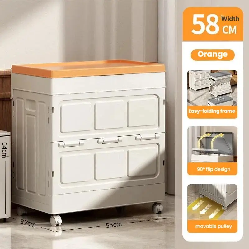 Foldable Storage Bedside Cabinet | Space-Saving Storage Box Factory - HongXing 1
