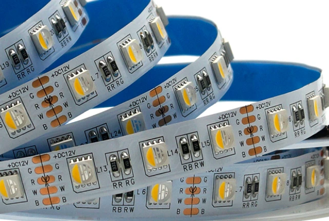 IP20/IP65/IP67 Waterproof RGBW Flexible Decorative Full-Color Ambient Lighting RGB Strip Lights 1