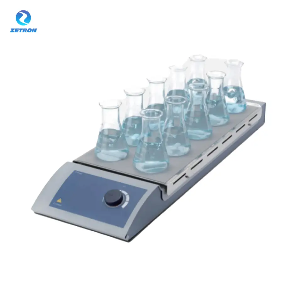 10-Position Magnetic Stirrer for Parallel Laboratory Mixing – MS-M-S10 1
