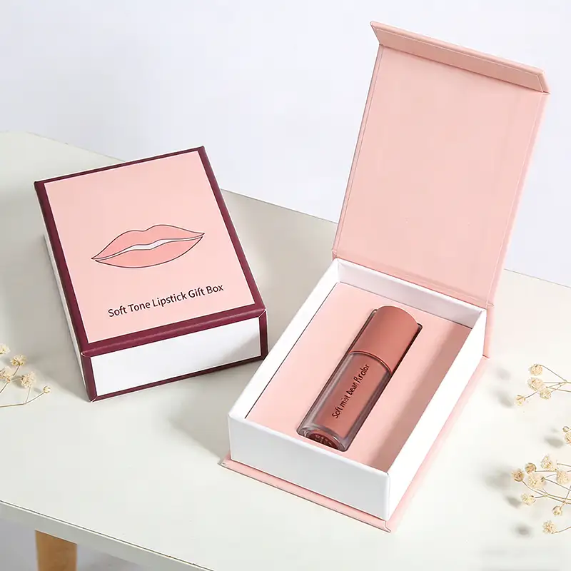 علبة مكياج مربعة الشكل قابلة لإعادة التدوير بتصميم مبتكر، هدية مثالية لحفلات الزفاف، مع غطاء، تحتوي على منتجات التجميل. 1