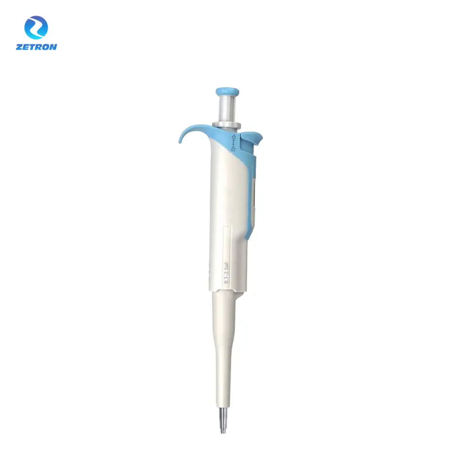 Adjustable Volume Manual Pipette with Color Coding and Metal Tip – HiPette 1