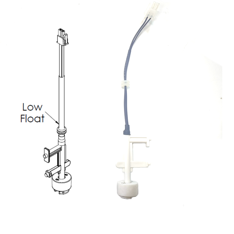 مفتاح عائم من مجموعة Ice O Matic رقم 1051224-01 مع موصل Molex لحوض التسخين الحراري Ice O Matic Z 10K 9041112-01 4