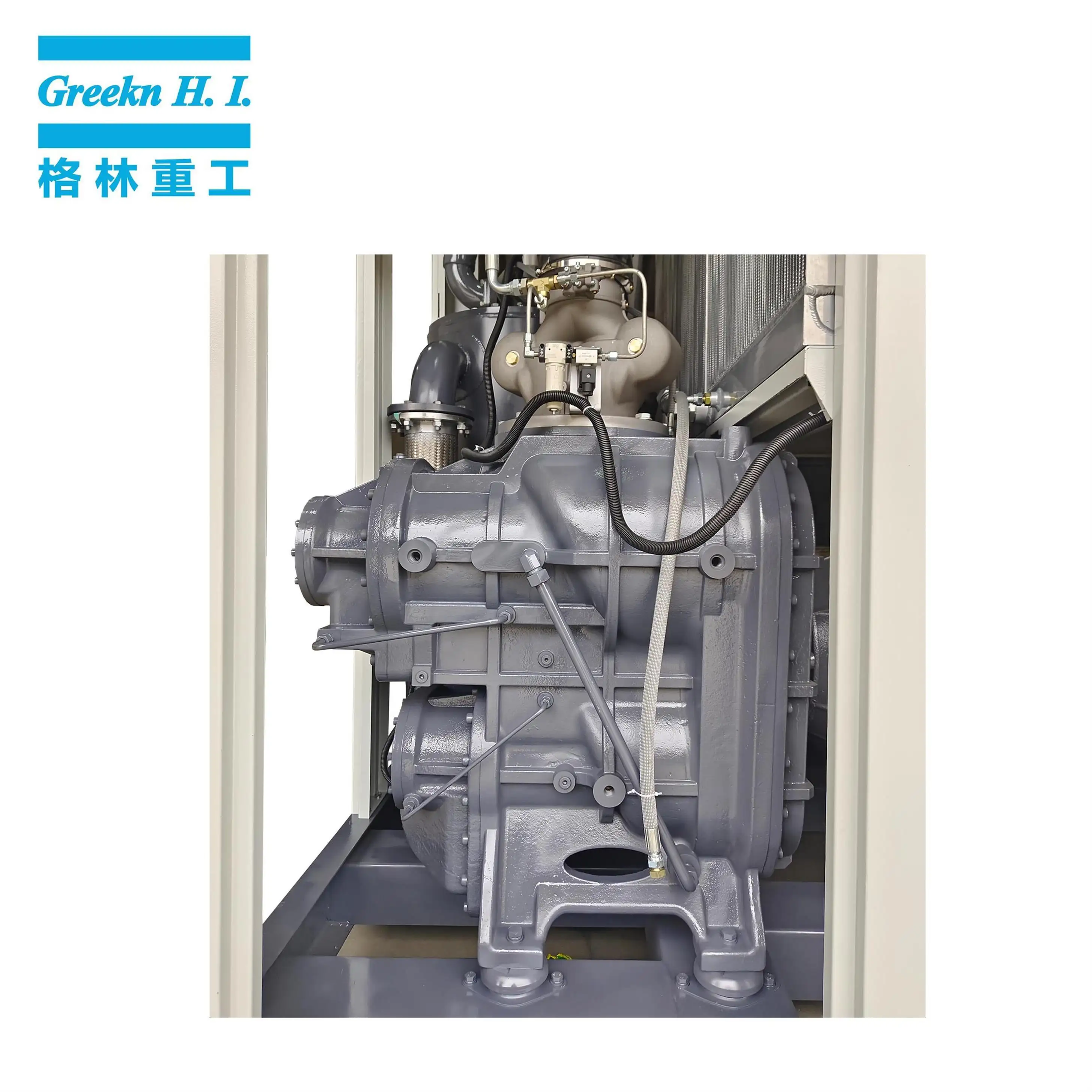 Variable Speed Rotary Screw Air Compressor by Greeknhi Screw Air Compressor 5
