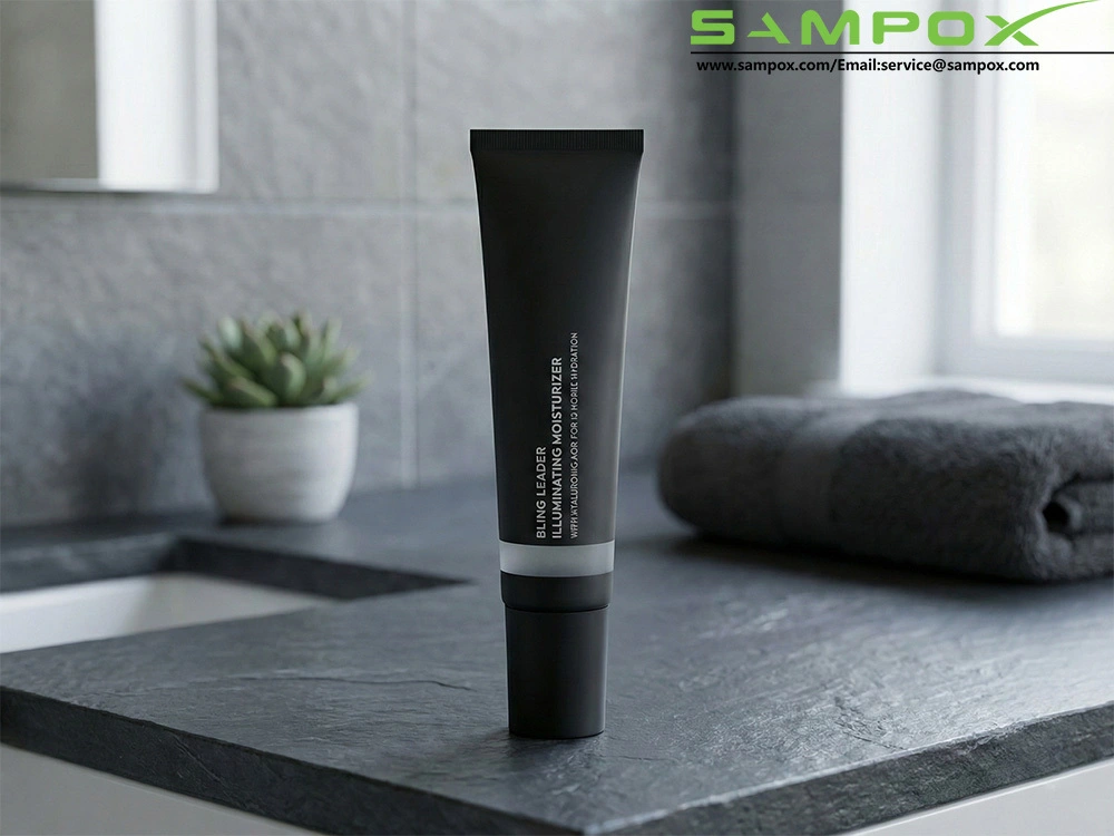 Matte Black PE Tube with Precision Nozzle Tip 25ml 25mm 1