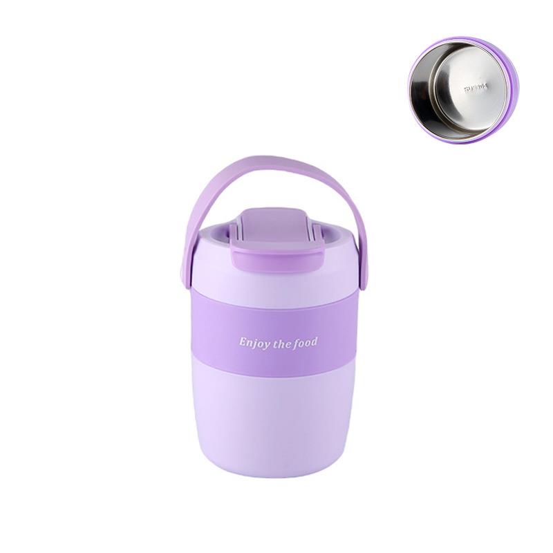 Stainless Steel Portable Tumbler with Handle | Soup Cup Bulk Manufacturer - HongXing 6