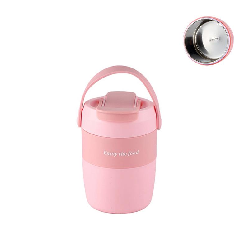 Stainless Steel Portable Tumbler with Handle | Soup Cup Bulk Manufacturer - HongXing 4