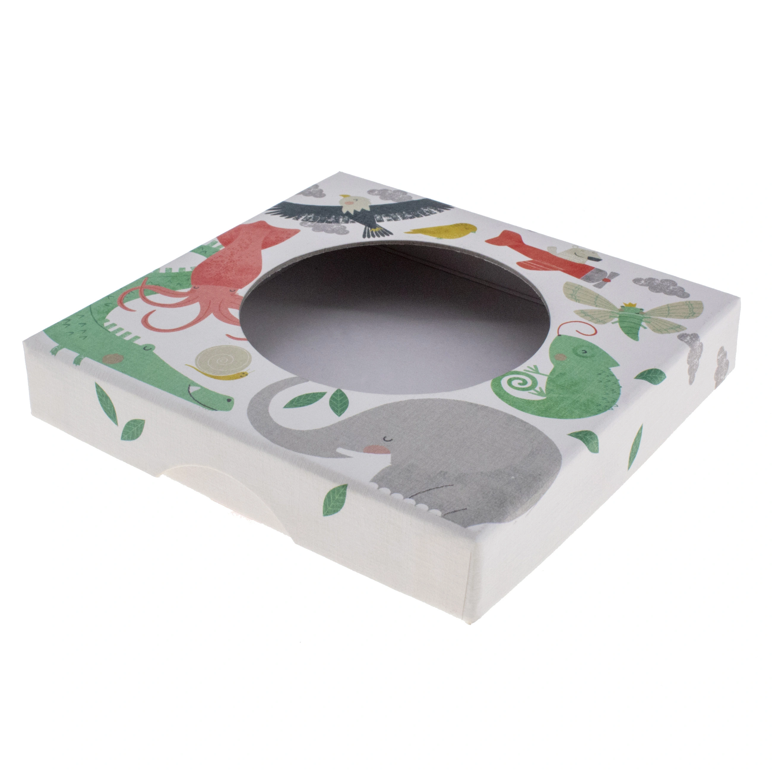 Children's Book Mailer Box - Aircraft Style with Window, Textured Paper & Recycled Corrugated - Packshion Packaging 1