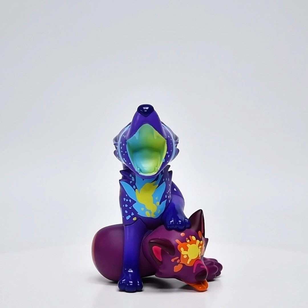 Nouveauté : Renard en résine personnalisé pour la décoration 1