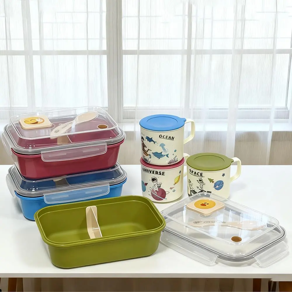 Kids Fun Lunch Box Set | Plastic Lunch Box Factory - HongXing 1