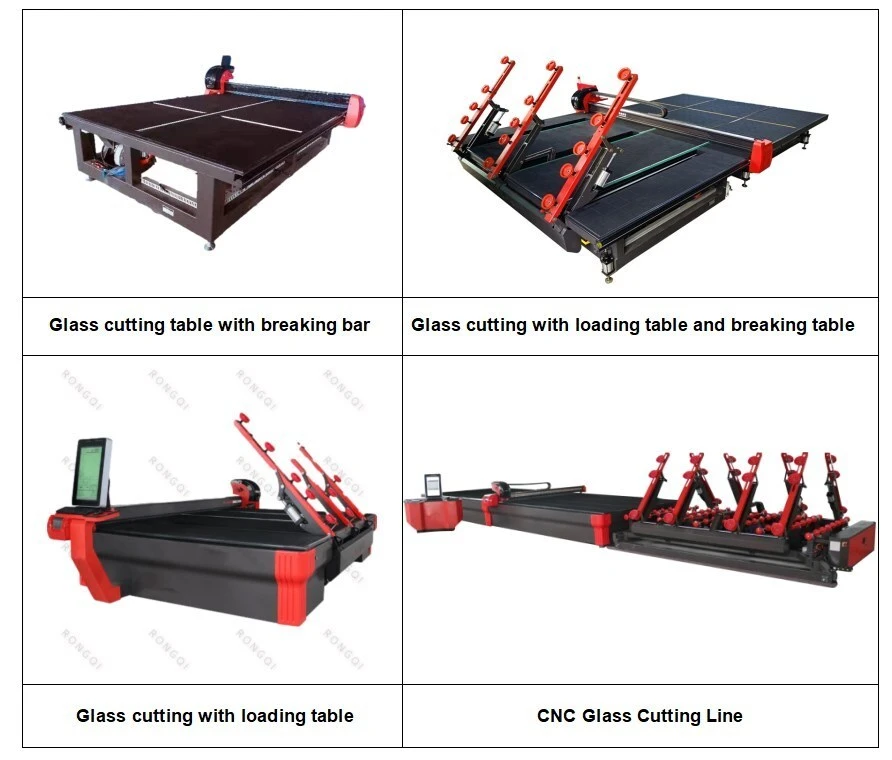 For the glass cutting machine, we can customize it according to customer requirements. 1