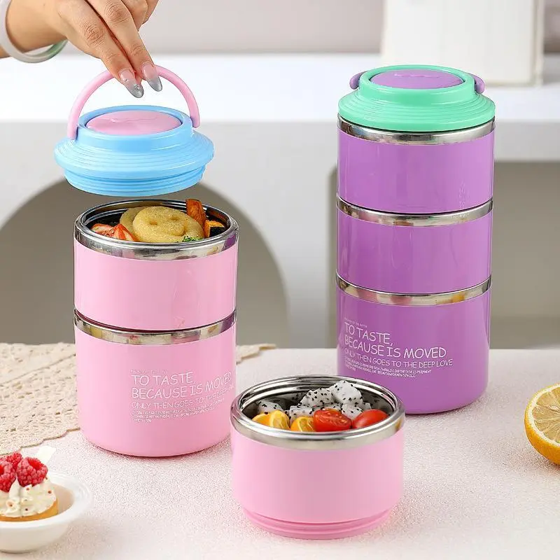 Multi-Layer Insulated Bento Box | Plastic Lunch Box Factory - HongXing 1
