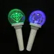 Wholesale Dome Light Sticks featuring Laser Engraved Acrylic Logo Plates inside