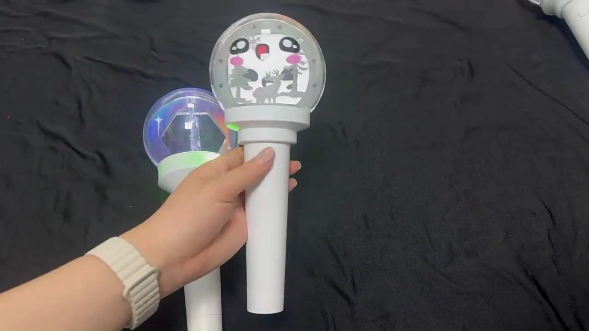 Multi color OEM Custom logo KPOP Light Stick for Concerts