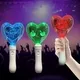 Handheld Heart Glow Stick for Music Festival and Stadium Tours