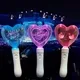 Multi-Color RGB LED Heart Fan Light Stick for Fan Clubs