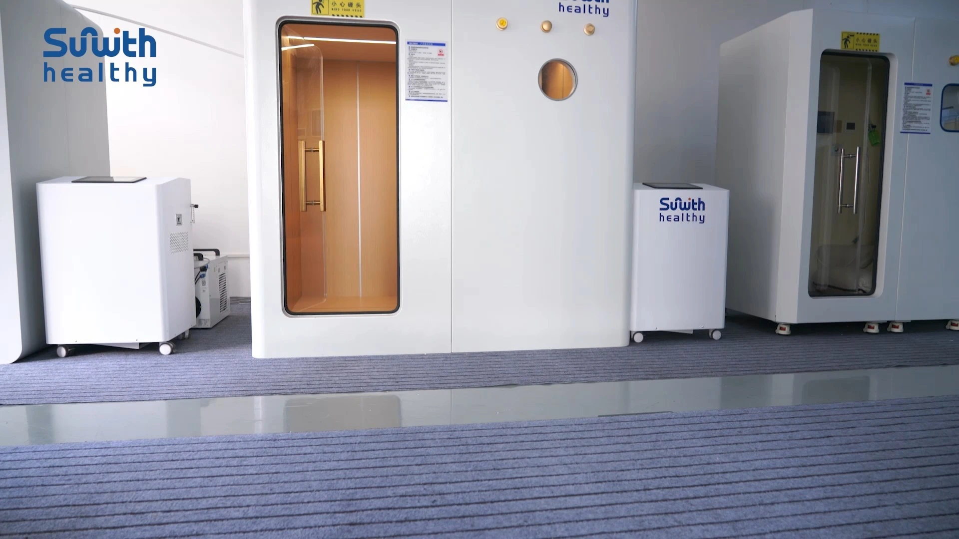 Cámara hiperbárica rígida P1800R-2 | Capacidad de 1,5 ATA con dos opciones de asientos (2-4 personas) 1