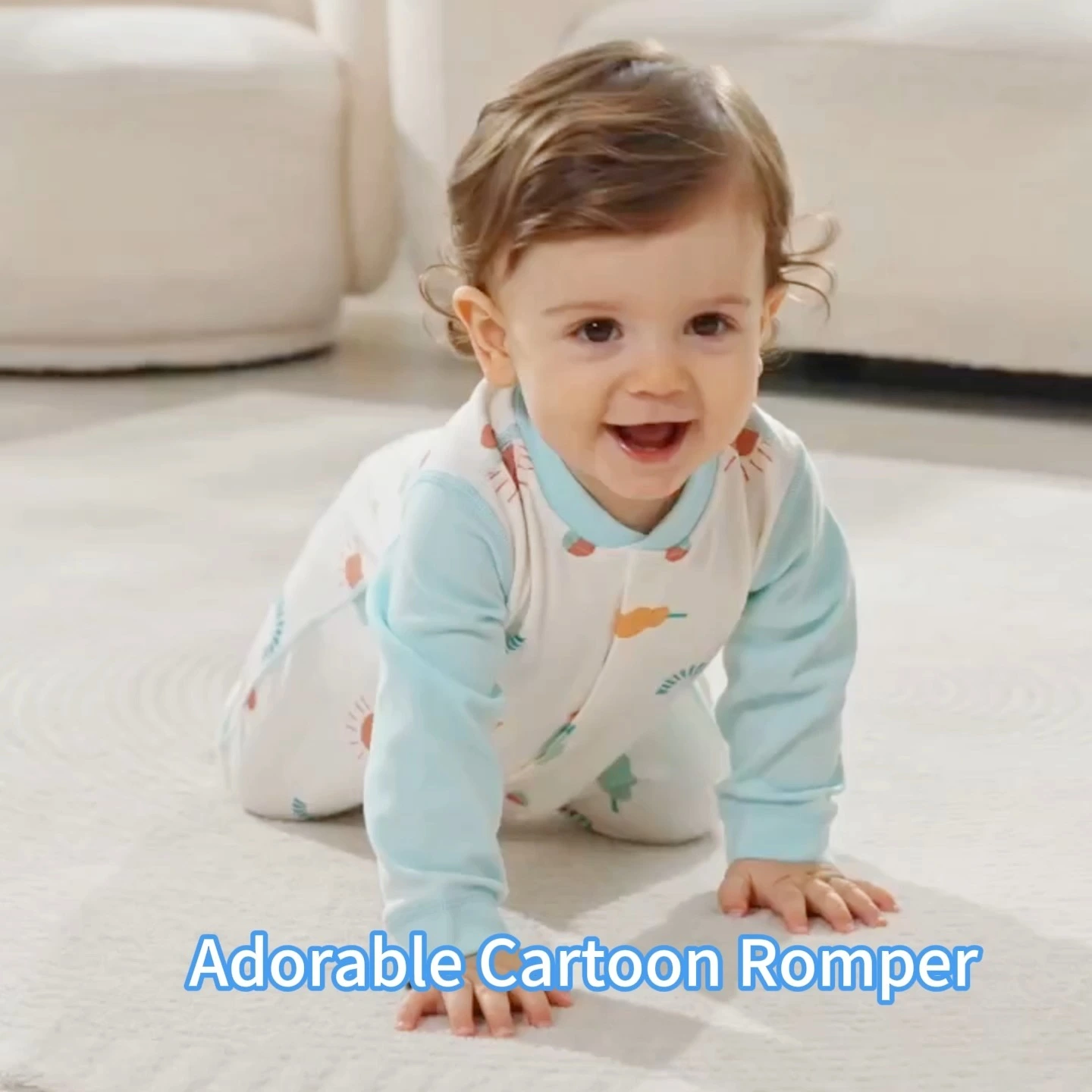 Nice cute hight quality Knitted unisex baby romper soft long sleeves romper novelty cotton baby jumpsuit-YZGM033 1