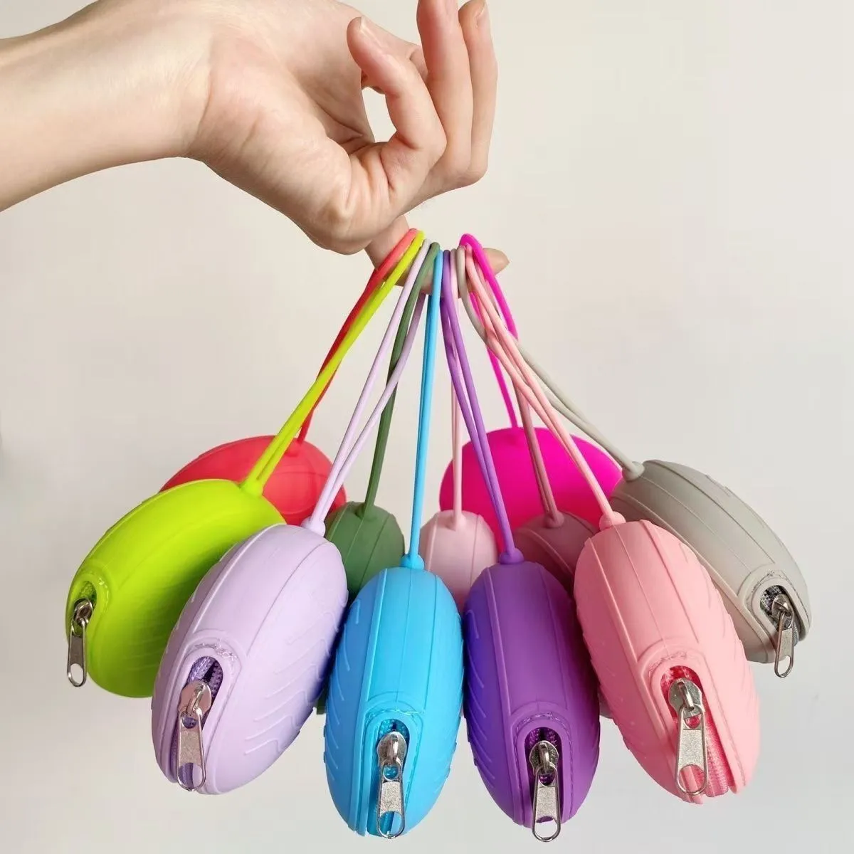 New Upgrade Soft Silicone Purse Pouch, Waterproof Silicone Coin Purse with Zipper, Multi-purpose Travel Organizer Bag 1
