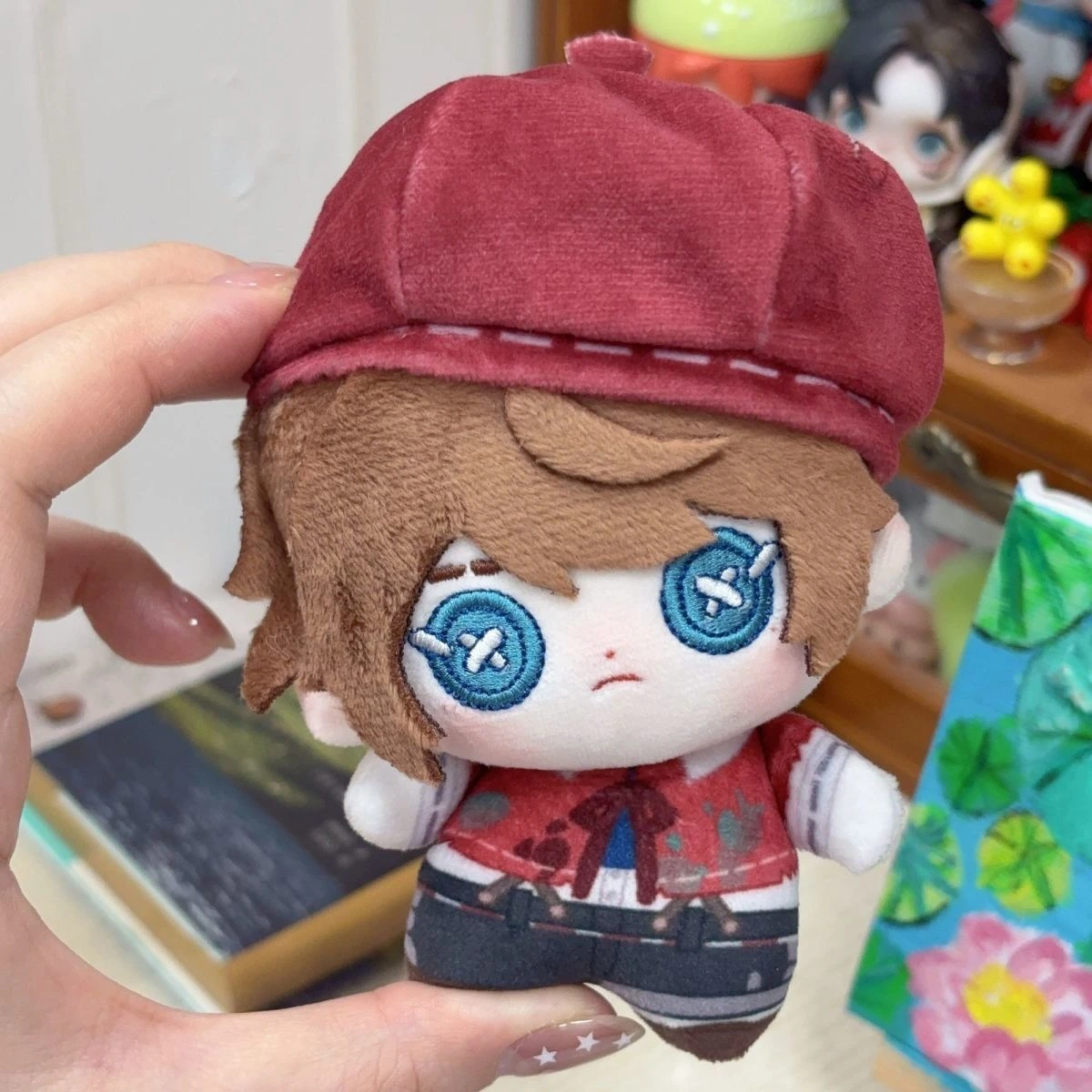 Identity V Painter Plush Toy 10cm Soft Stuffed Doll, Chibi Character Design, Ideal for Fans Collection & Gifting 1