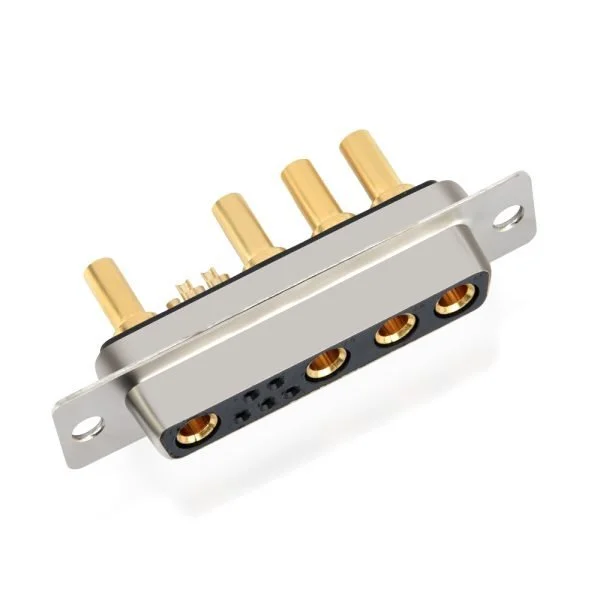 D-sub Current High-9w4 Female Connector Welding For Cable ADAMICU 1