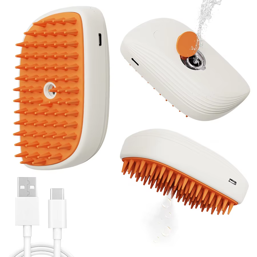 Brosse vapeur électrique 2 en 1 pour animaux de compagnie Roadreign : anti-poils volants et autonettoyante en un clic 6