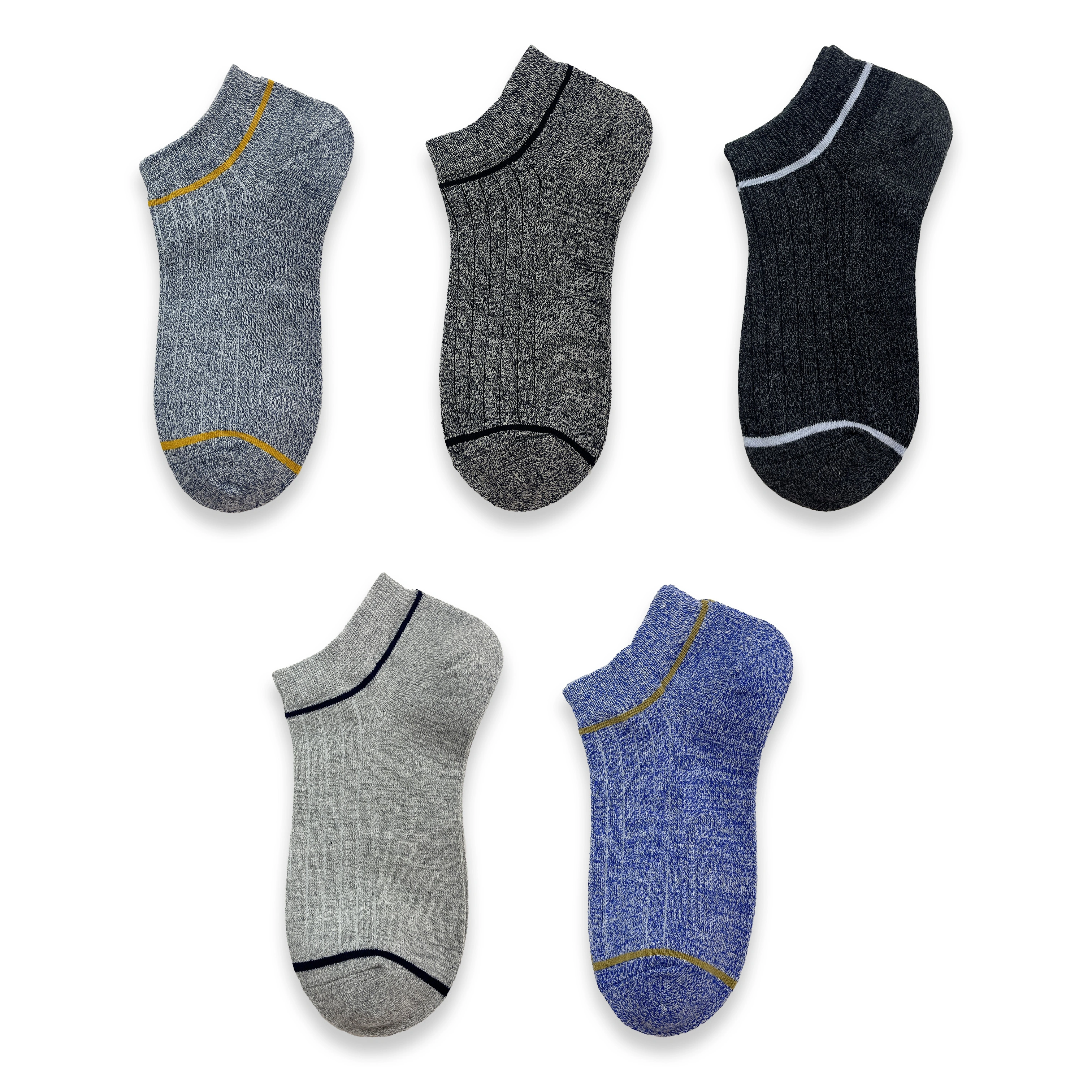 Custom Wholesale Men's Knitting Socks Low Cut Socks Breathable and Comfortable Soft Socks HY-M-044 1