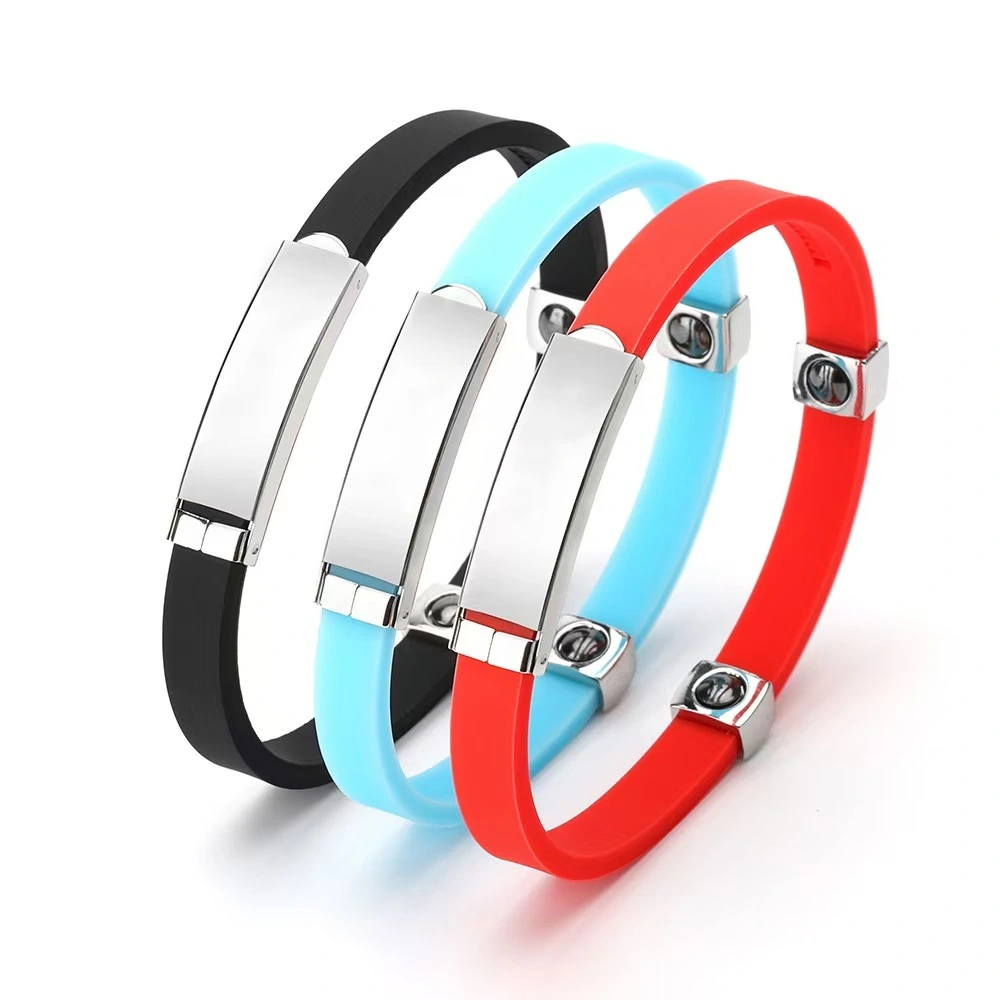 Anti Static Bracelet Negative ion Adjustable Silicone Bracelet 1