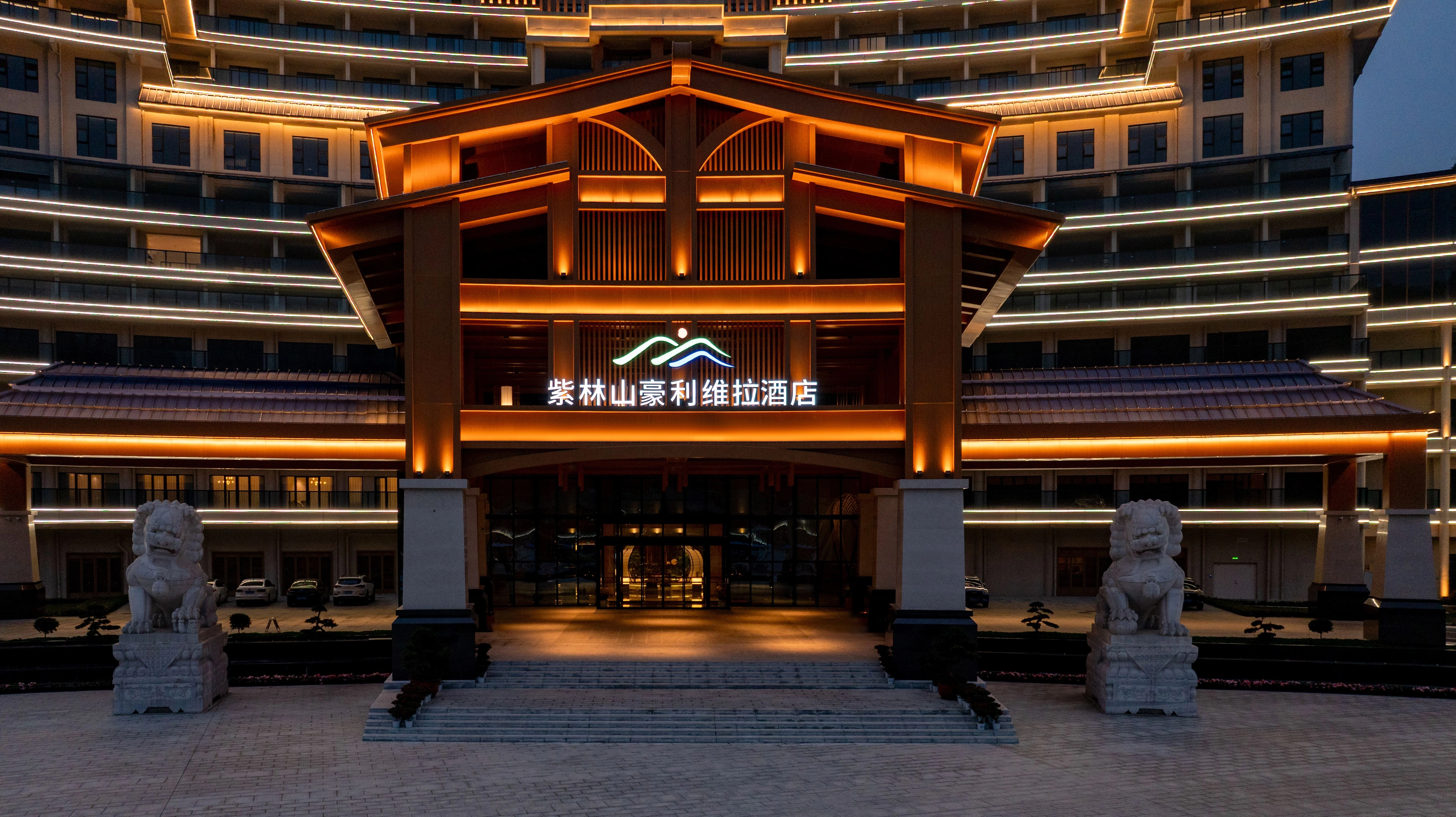 Solid Wood Furniture Hotel Bedroom Furniture-Zilinshan Holiday Villa Hotel 1