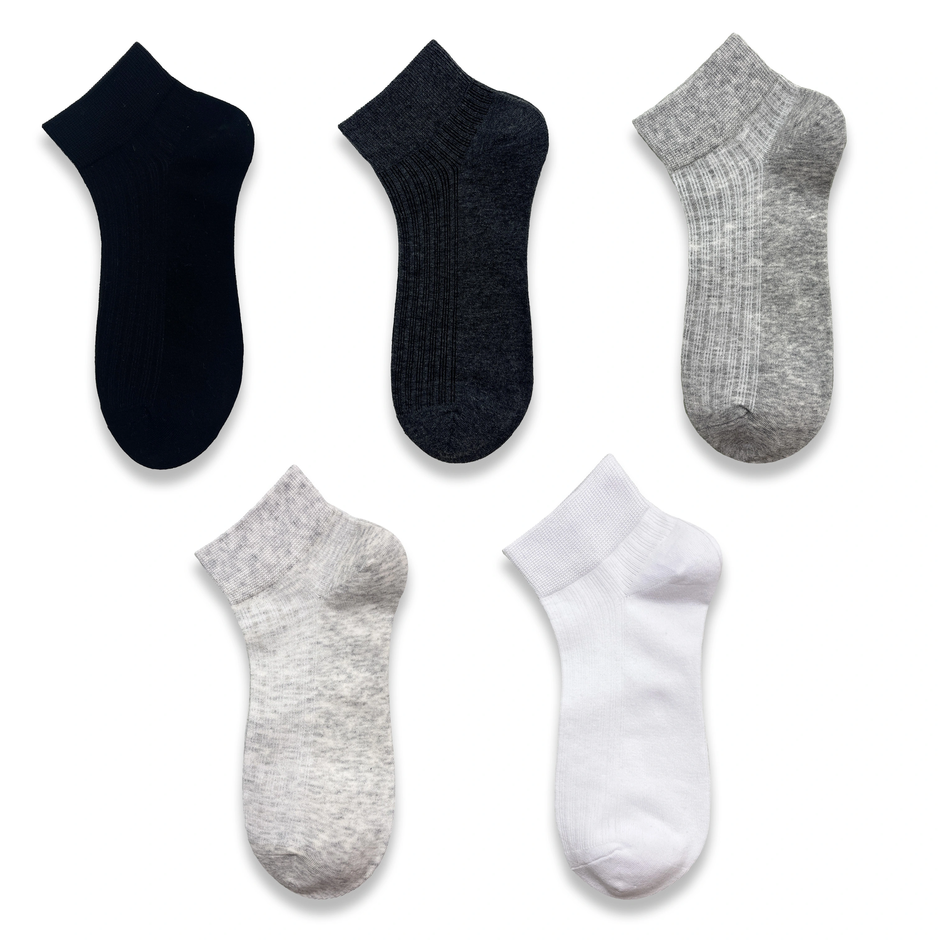 Calcetines de punto para hombre, personalizados, de corte bajo, transpirables, para primavera y verano, HY-M-049 1