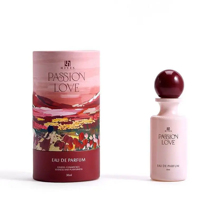 Scatola per profumo con design dipinto a olio HIYES 1