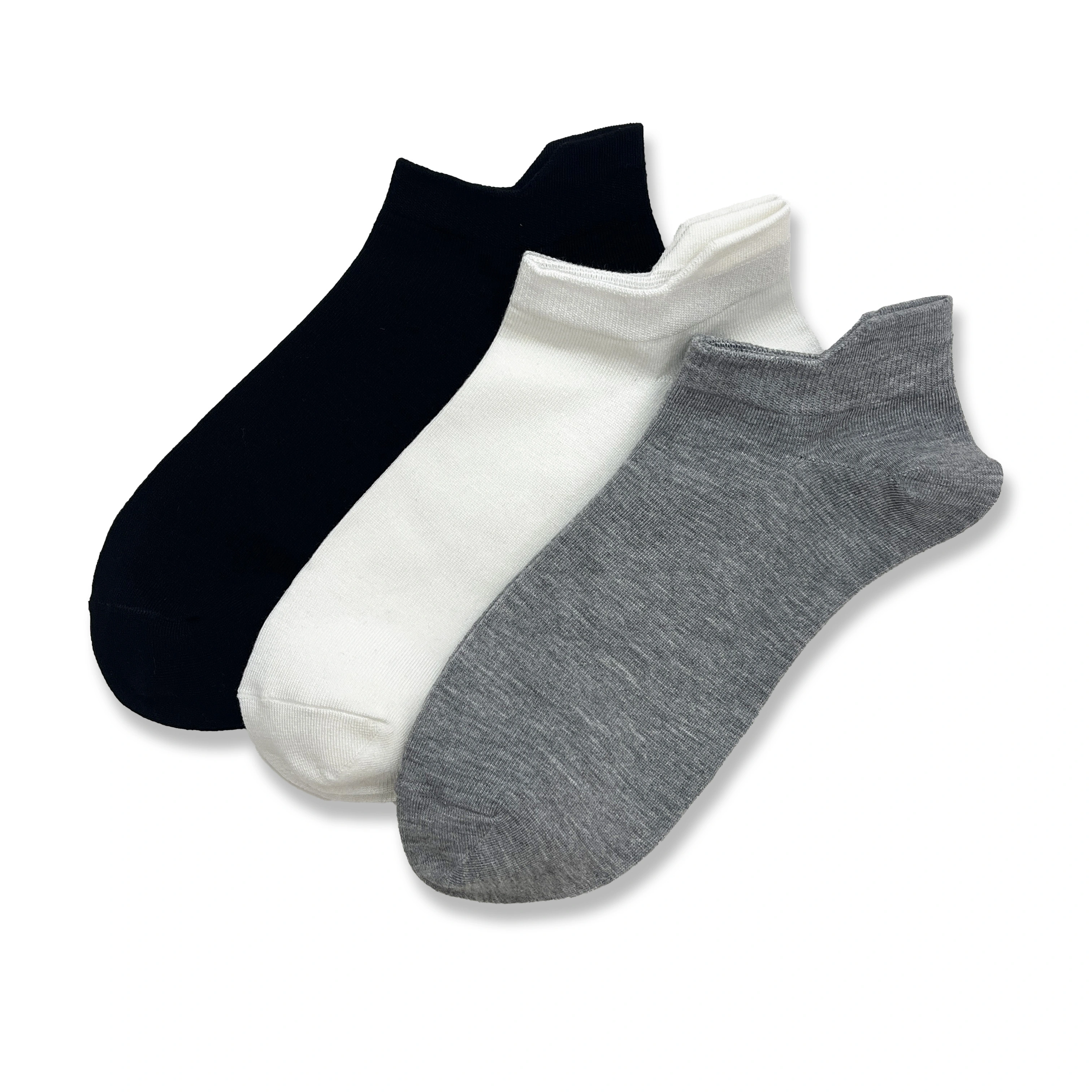 Custom Wholesale Men's Knitting Socks Low Cut Breathable Socks for Spring Summer HY-M-051 1