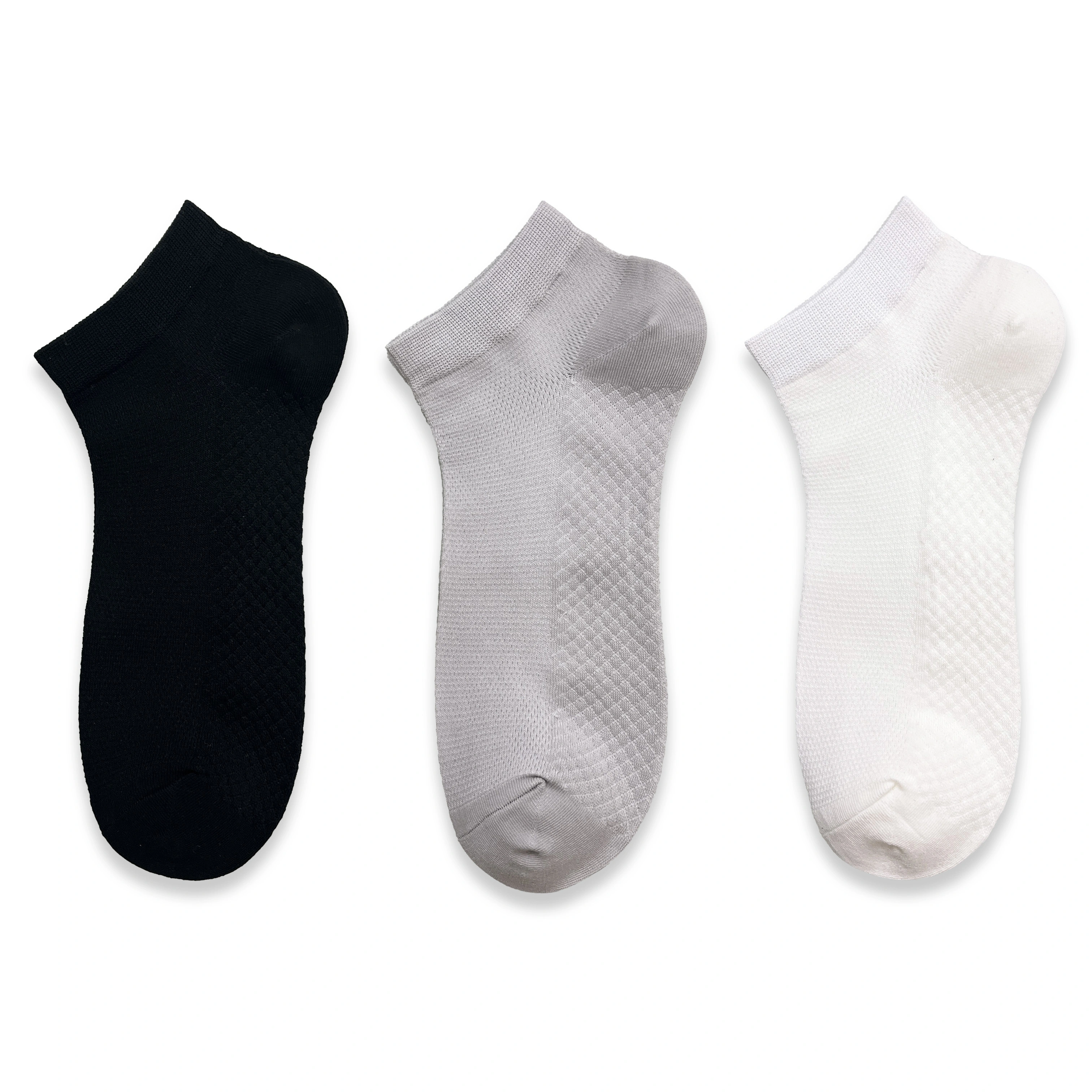 Custom Wholesale Men;s Knitting Socks Breathable for Spring Summer Cotton Socks HY-M-052 1