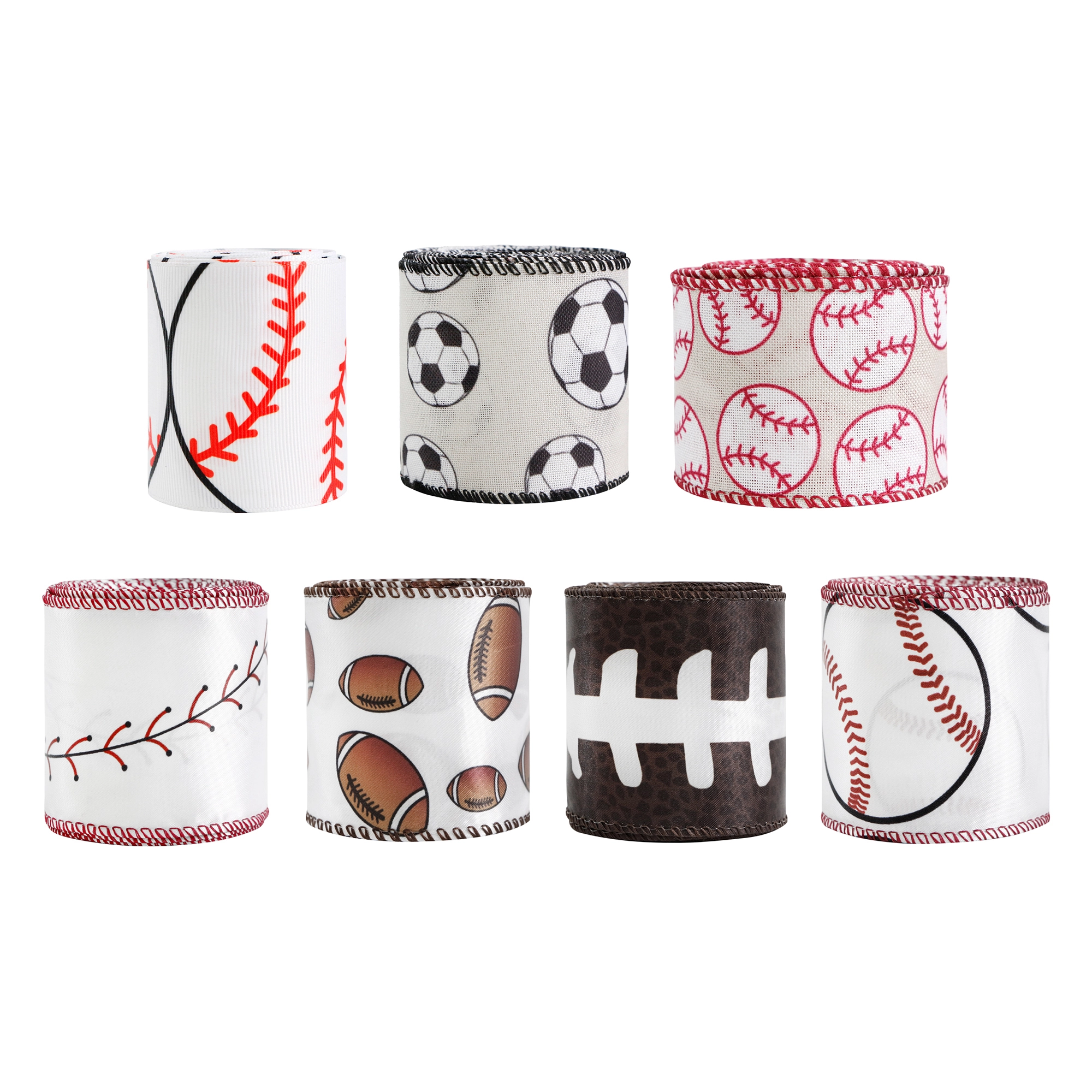 Custom Sports Ball Printed Ribbon 1