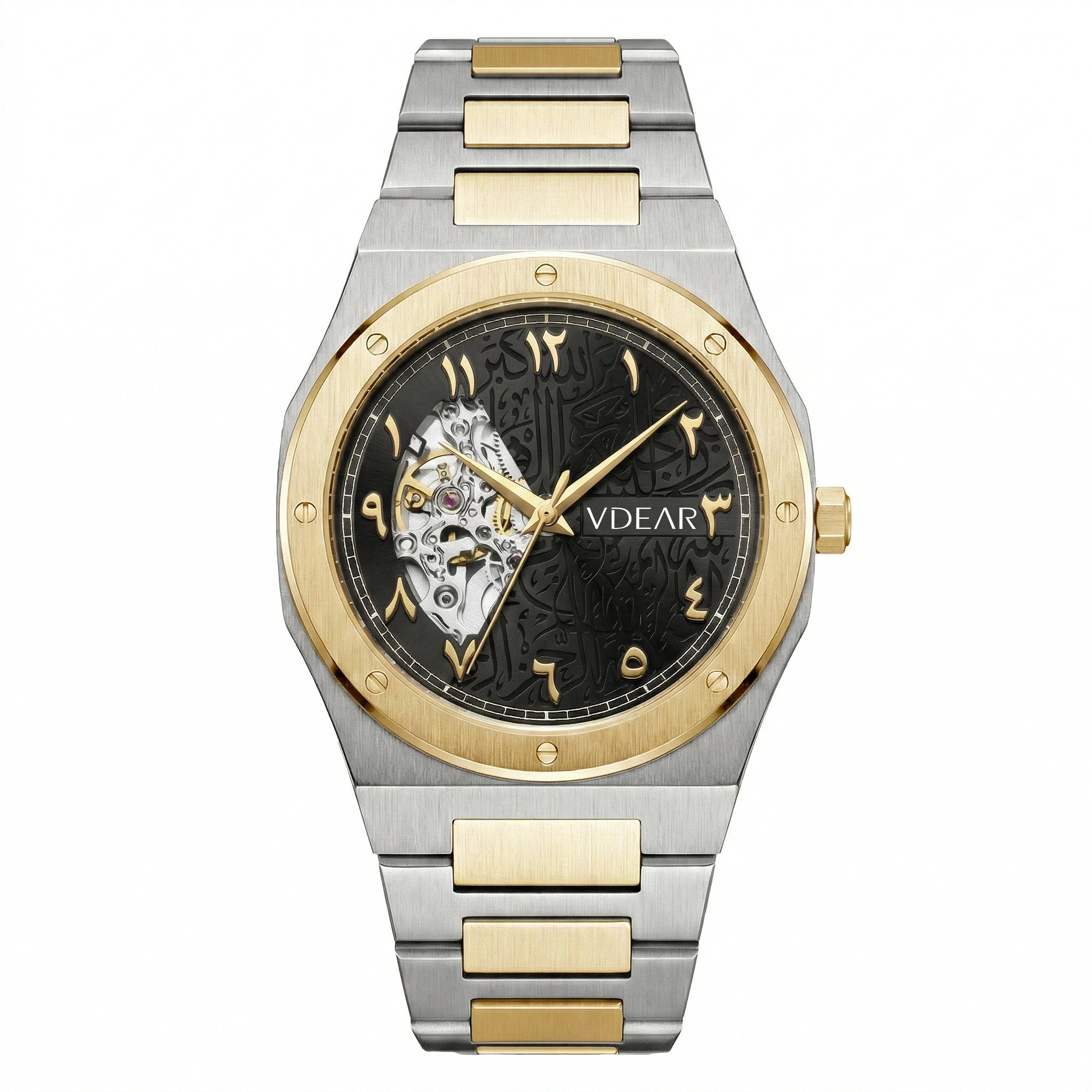 VDEAR - Mechanical Watch Men Luxury Mechanical Watch Mechanical Watches Automatic Automatic Waterproof Tourbillon Skeleton Orologio 1