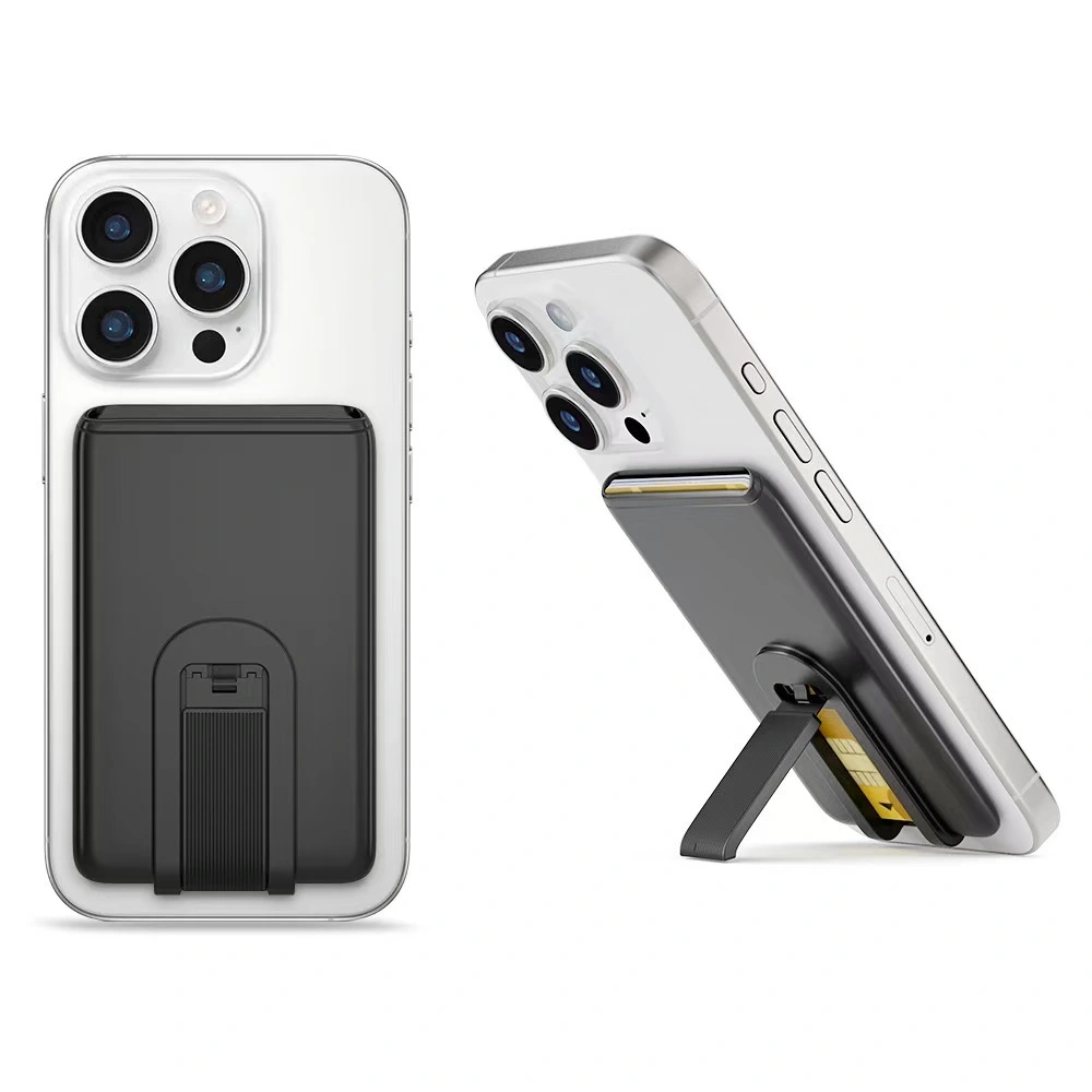 Yeni Telefon Kart Tutucu Telefon Cüzdanı Standı Silikon Yapışkanlı Etiket İş Kredi Kartı Tutucu 1